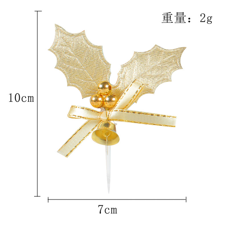 Christmas cake ornament