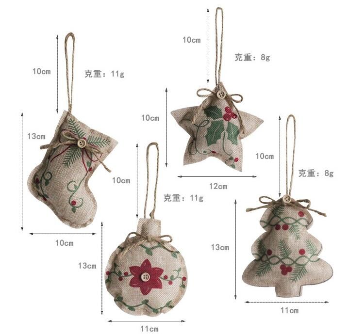 Christmas doll ornament