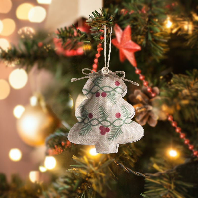 Christmas doll ornament
