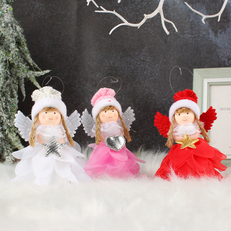 Christmas doll ornament