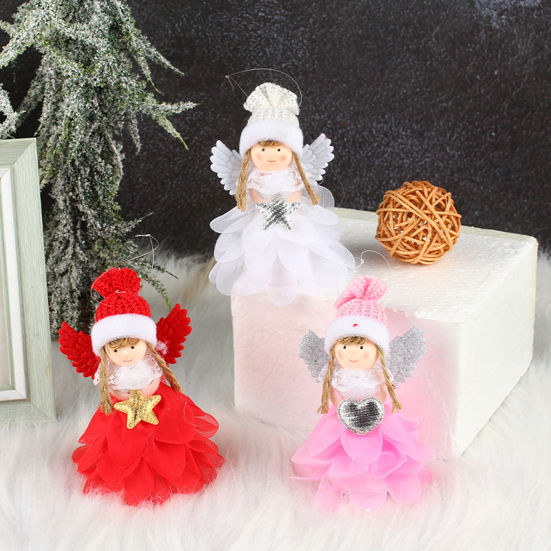 Christmas doll ornament