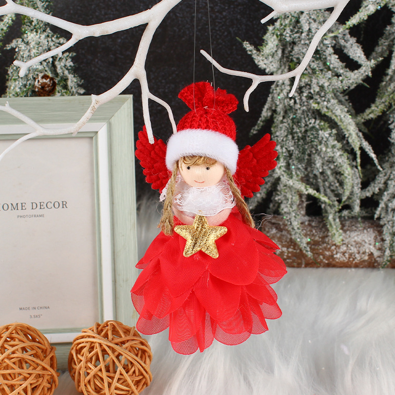 Christmas doll ornament