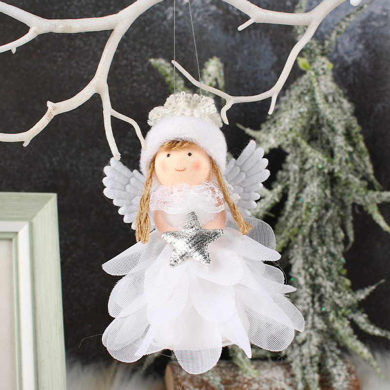 Christmas doll ornament