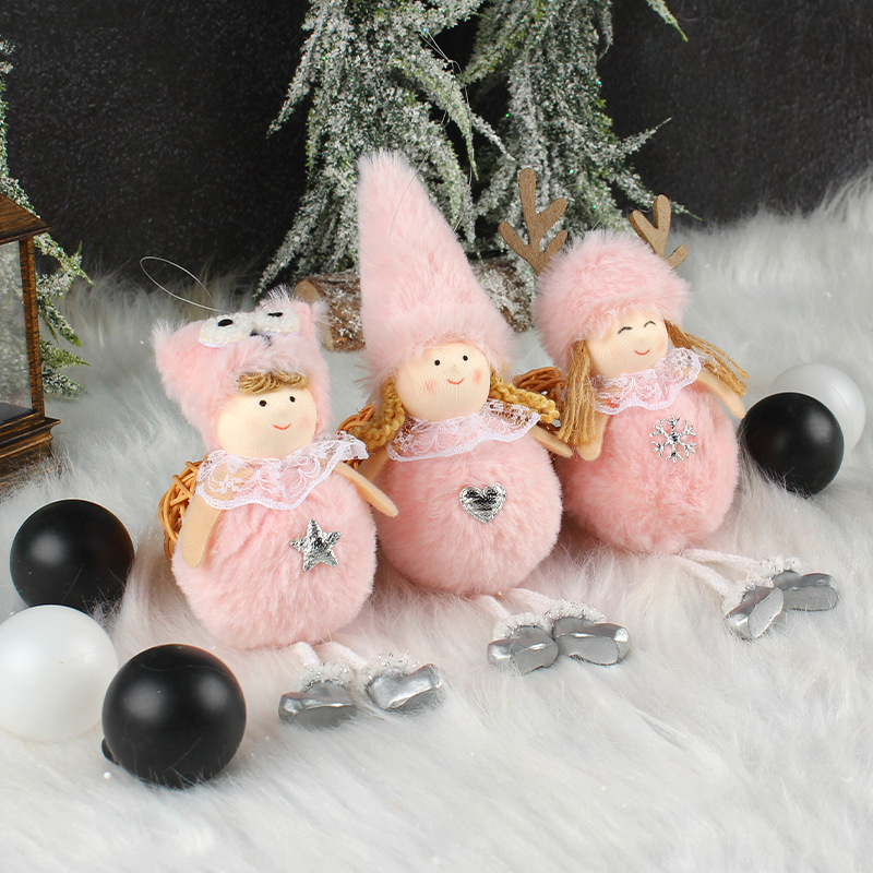 Christmas doll ornament