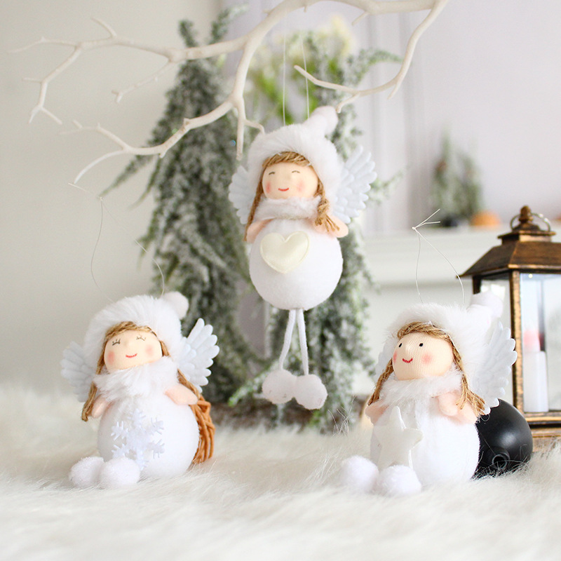 Christmas doll ornament