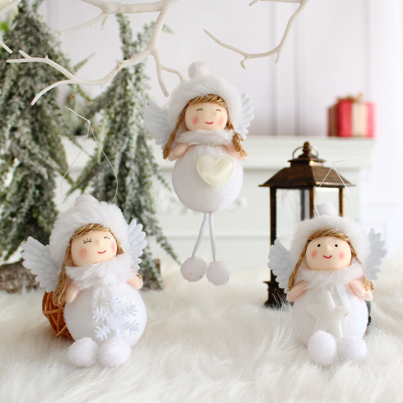Christmas doll ornament