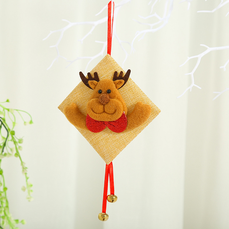 Christmas doll ornament