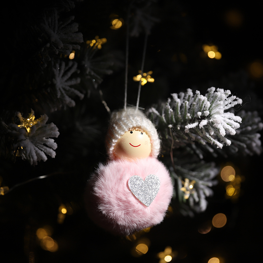 Christmas doll ornament