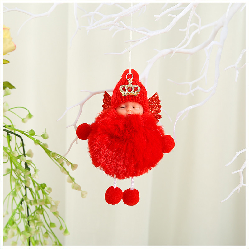 Christmas doll ornament