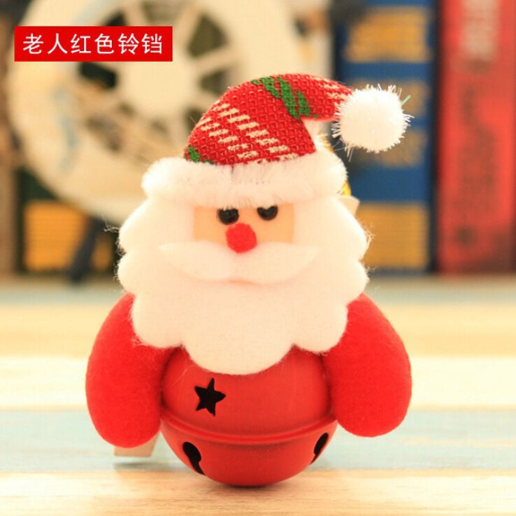 Christmas doll with bell ornament