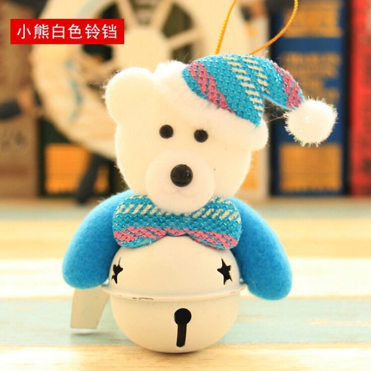 Christmas doll with bell ornament