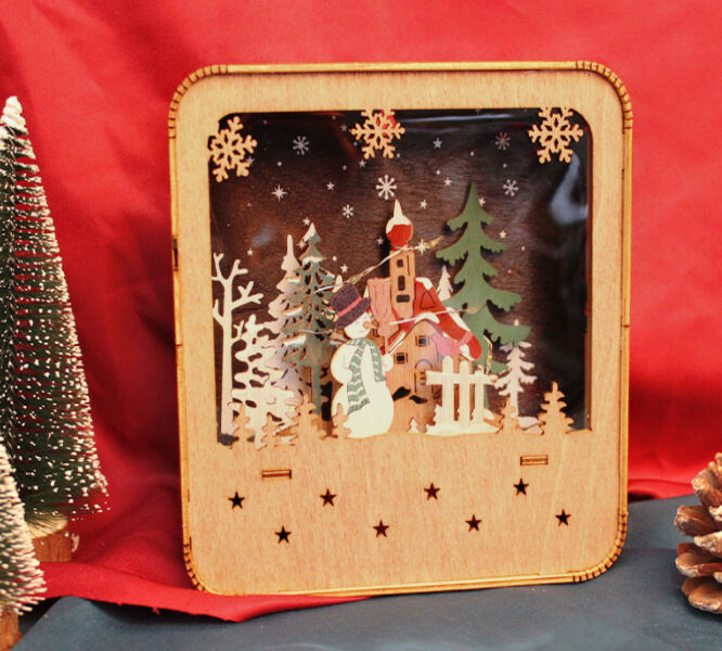 Christmas Luminous lantern ornament