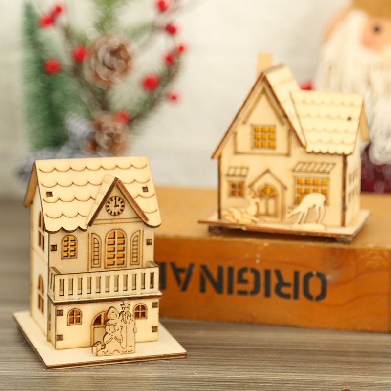 Christmas Luminous house ornament Christmas Luminous house ornament