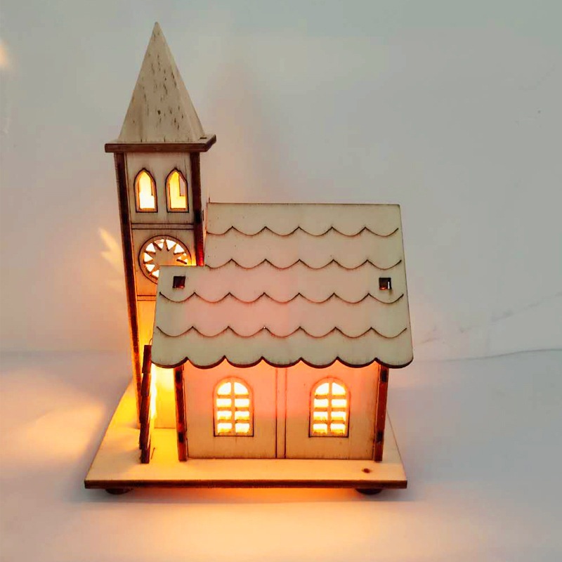 Christmas Luminous house ornament