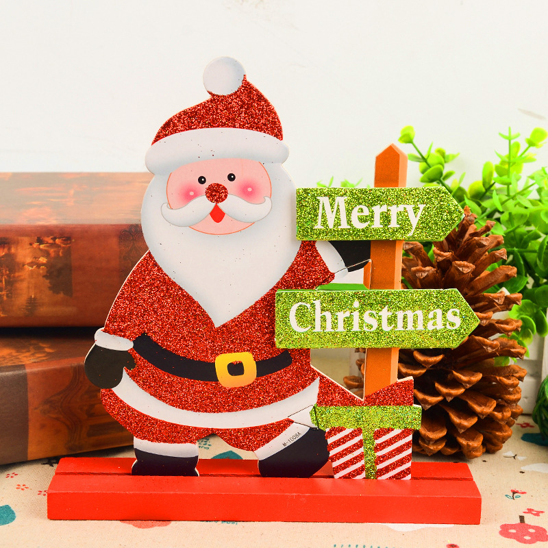Christmas wooden ornament