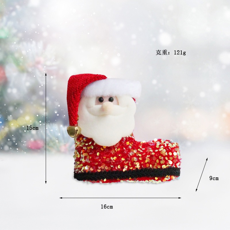 Christmas boot ornament