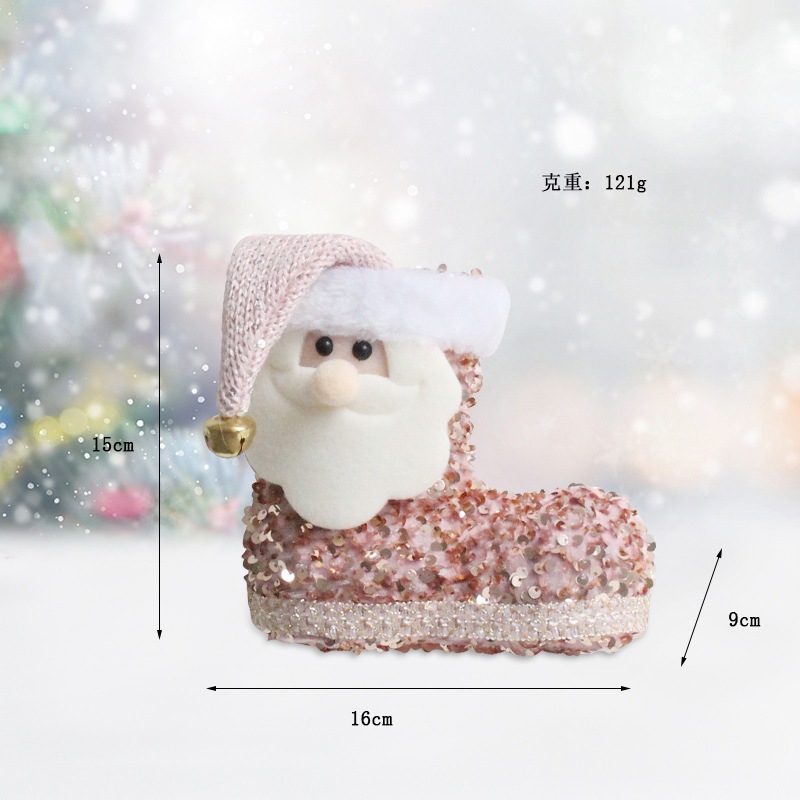 Christmas boot ornament