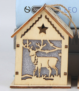Christmas Luminous house ornament