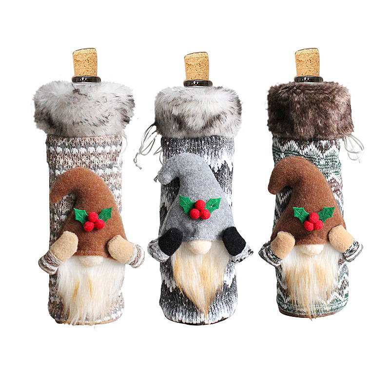 Christmas bottle cover Christmas bottle cover