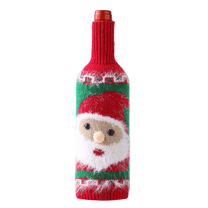 Christmas bottle cover