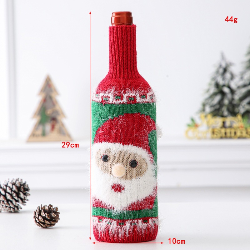 Christmas bottle cover