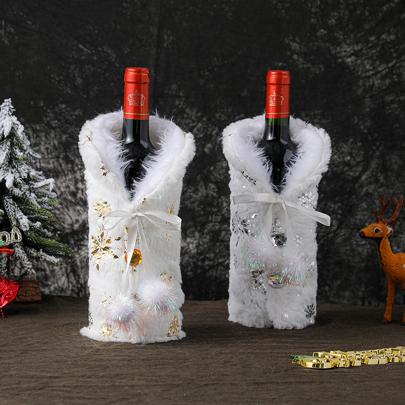 Christmas bottle cover Christmas bottle cover