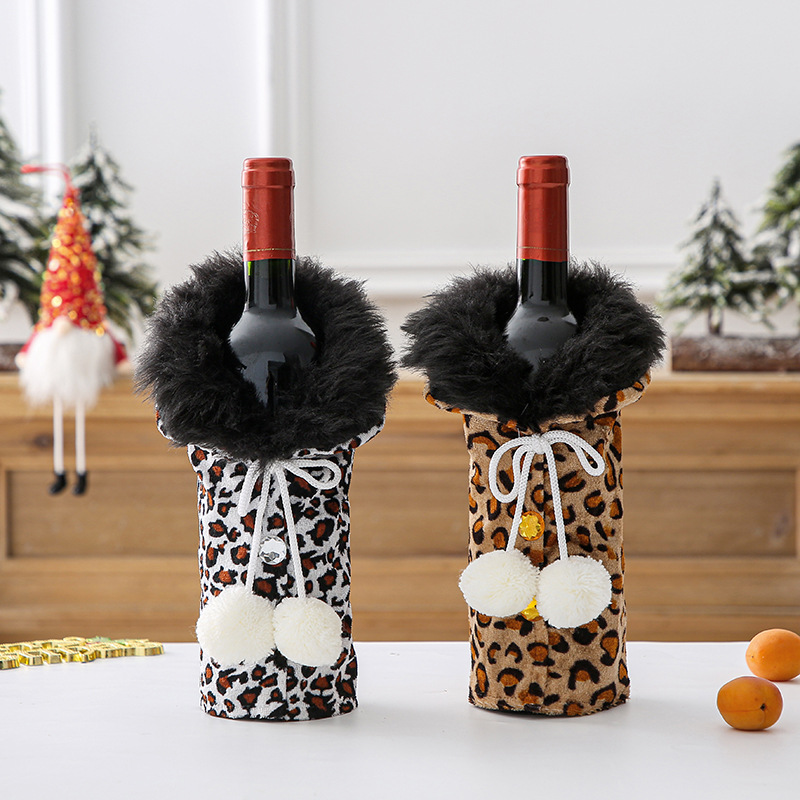 Christmas bottle cover Christmas bottle cover