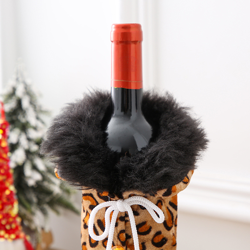 Christmas bottle cover