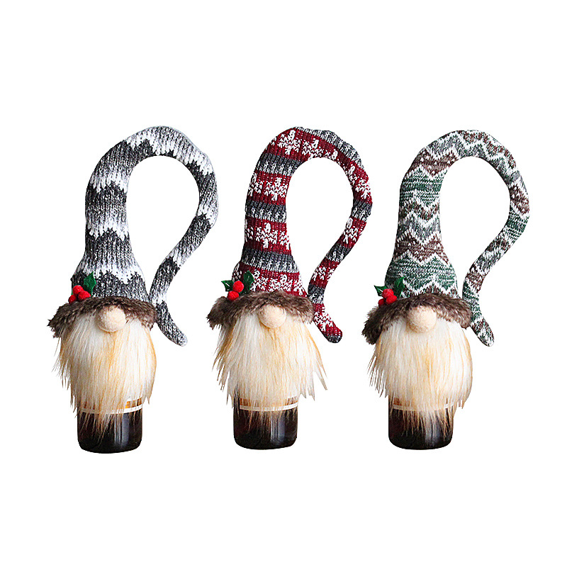 Christmas bottle cover Christmas bottle cover