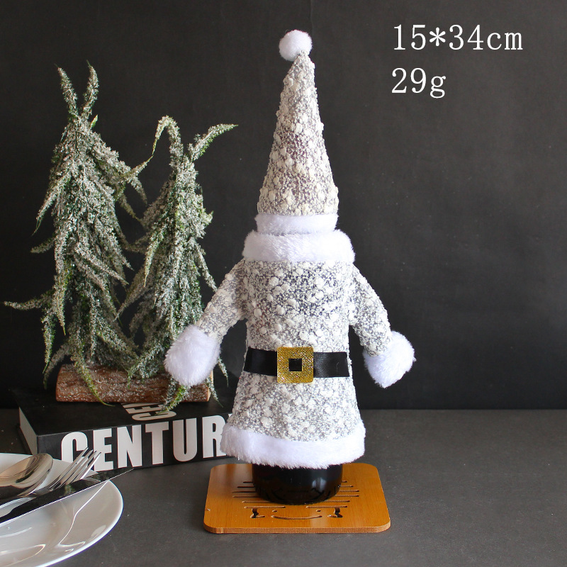 Christmas bottle cover