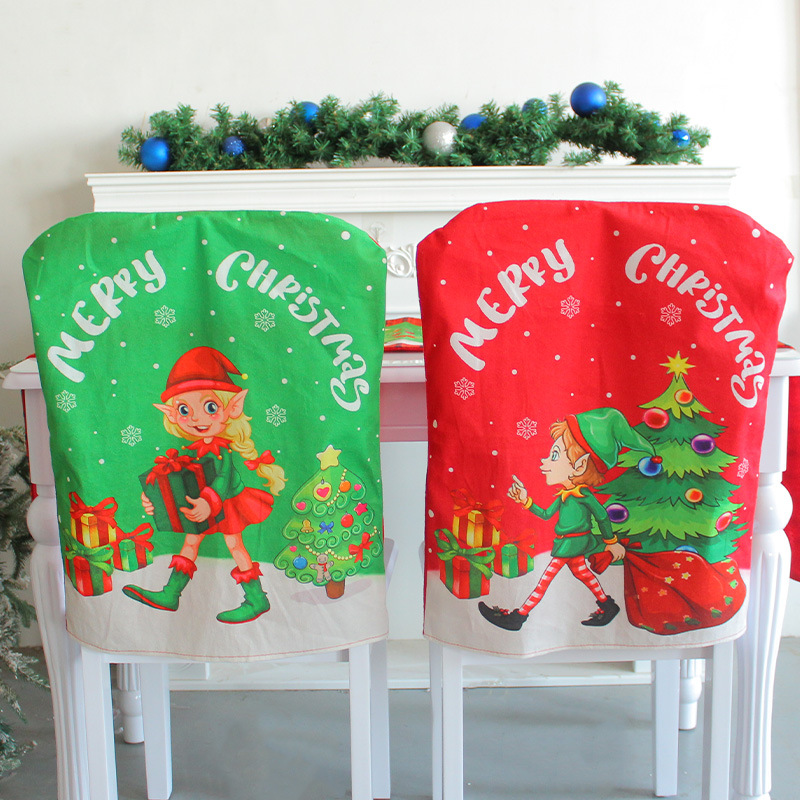 Christmas chair cover Christmas chair cover