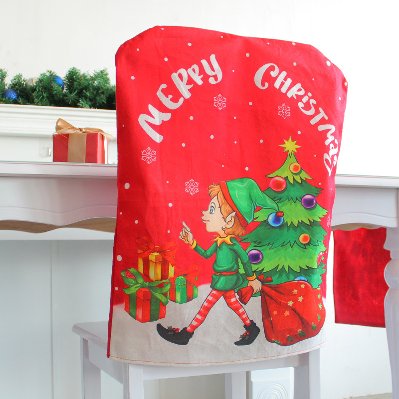 Christmas chair cover