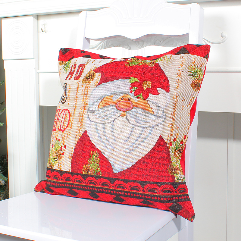 Christmas throw pillow