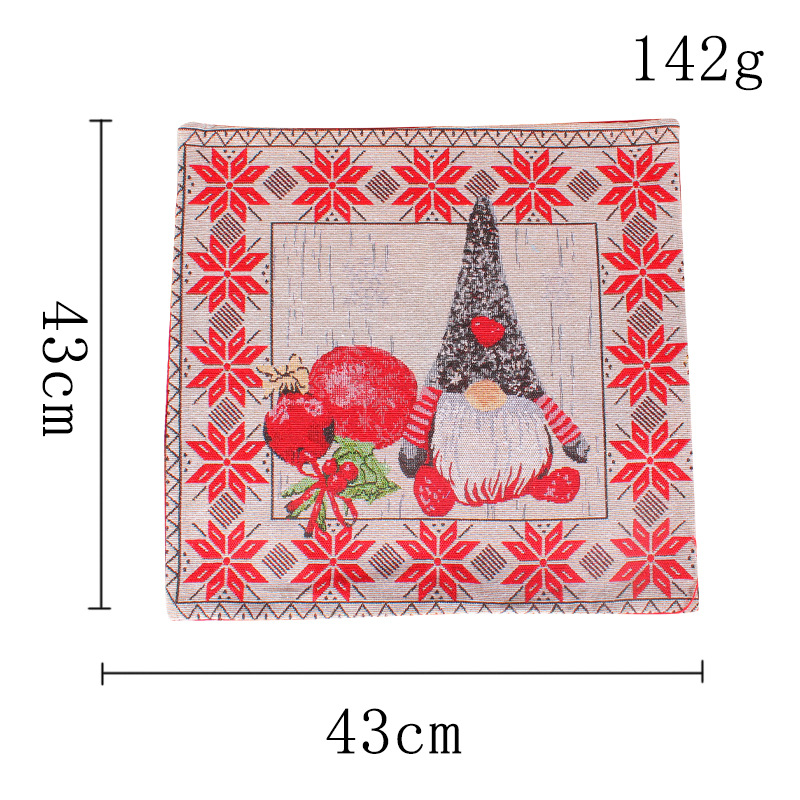 Christmas throw pillow