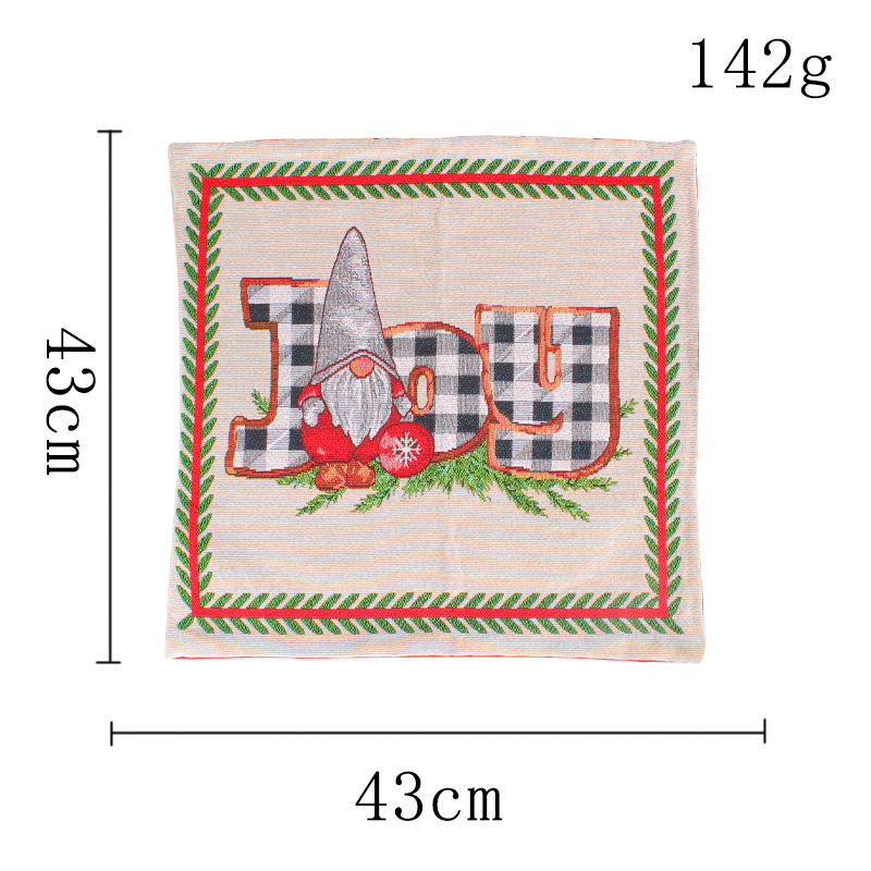 Christmas throw pillow