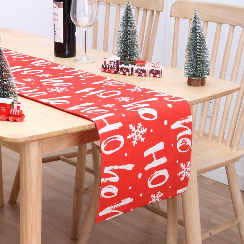 Christmas table cloth Christmas table cloth