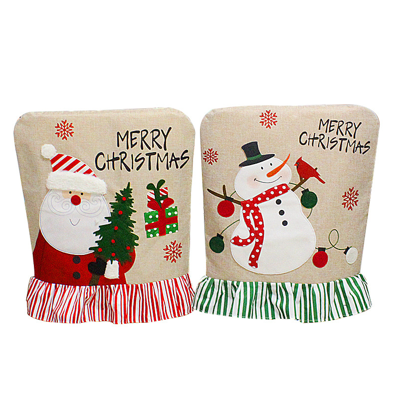 Christmas chair cover Christmas chair cover