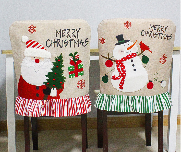 Christmas chair cover