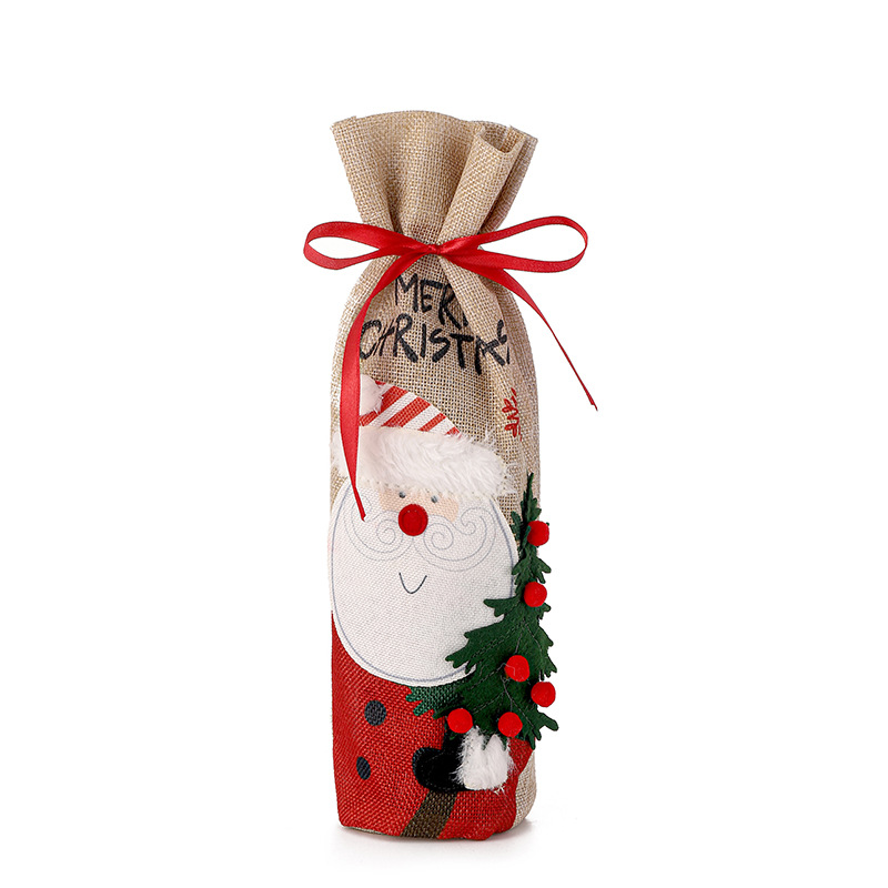  Christmas bottle cover