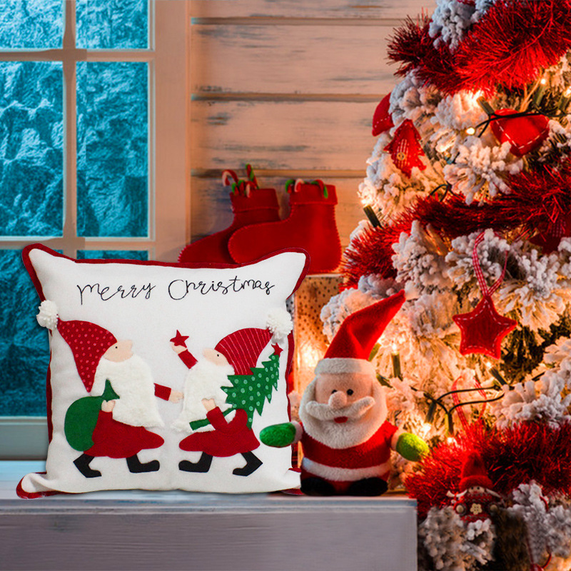 Christmas throw pillow