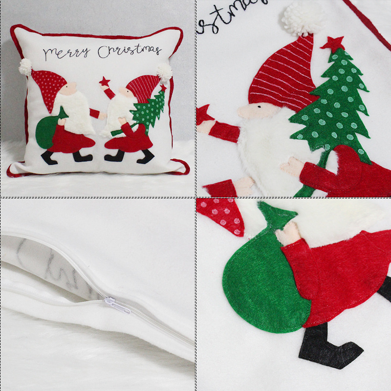 Christmas throw pillow