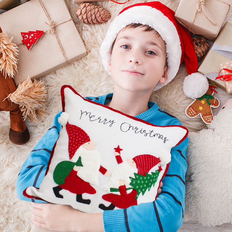 Christmas throw pillow