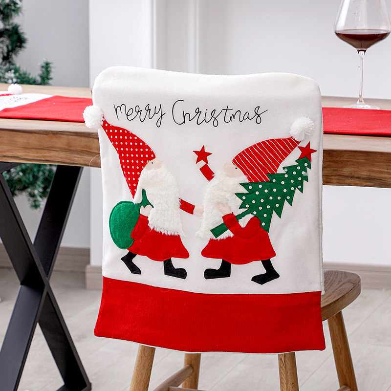 Christmas chair cover