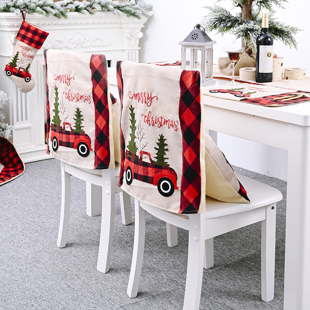 Christmas chair cover