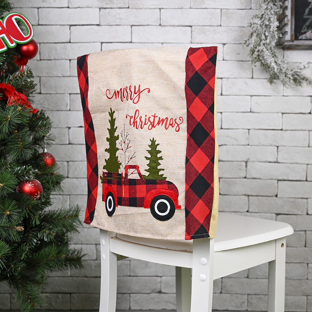 Christmas chair cover