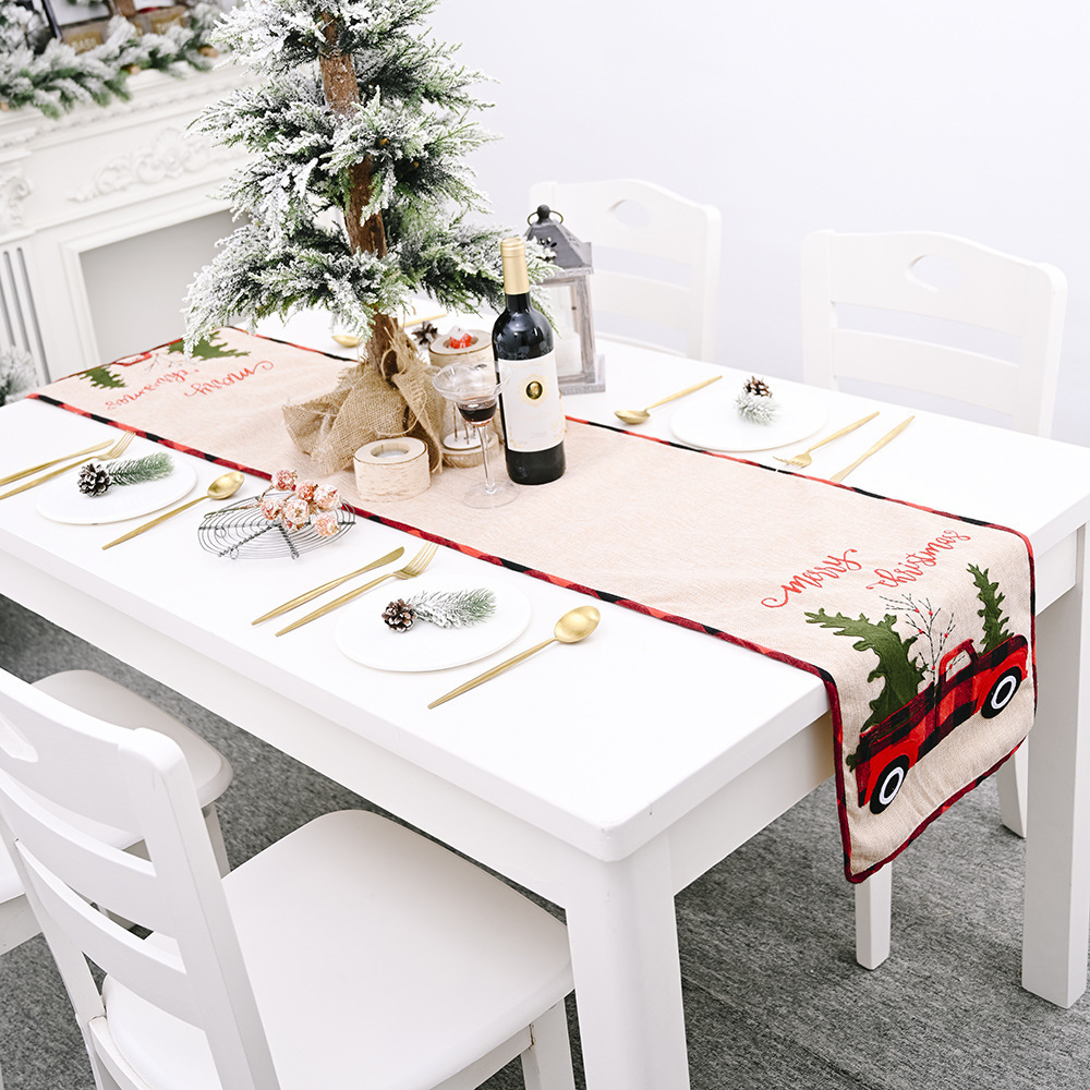 Christmas table cloth