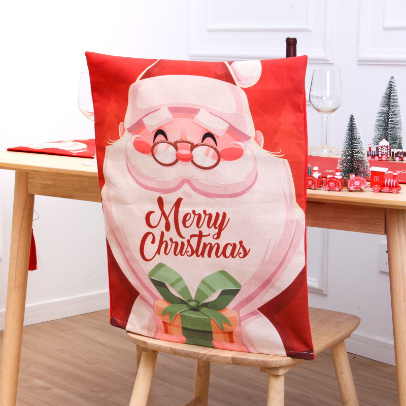 Christmas chair cover Christmas chair cover