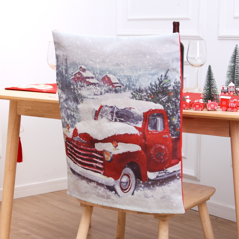 Christmas chair cover