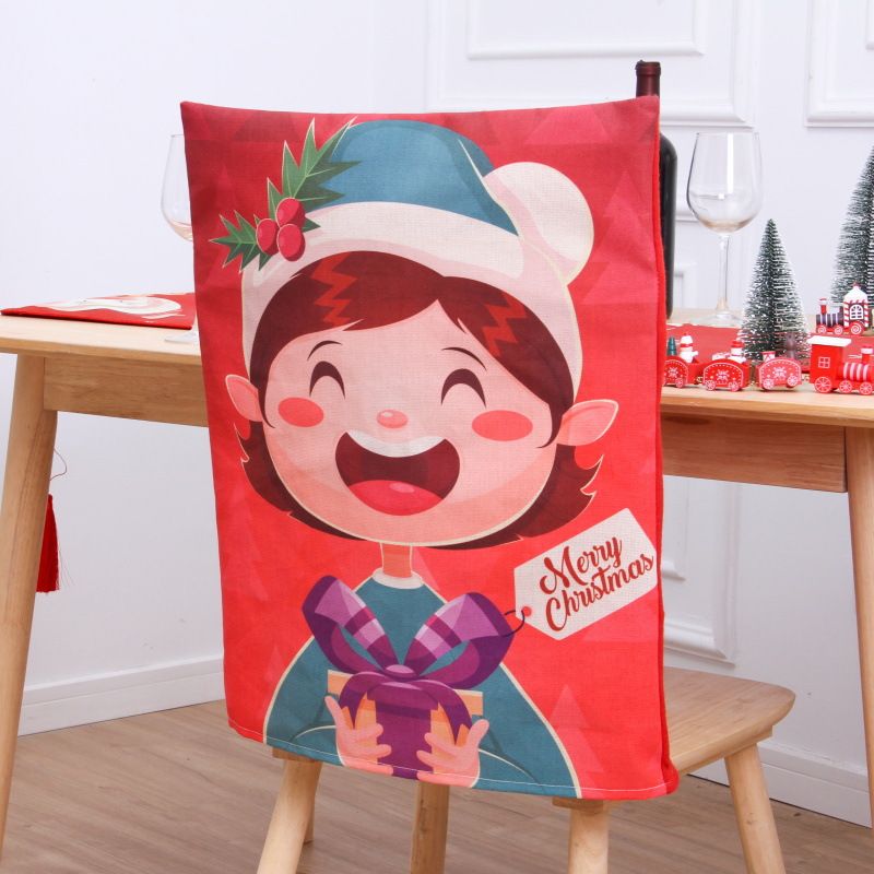 Christmas chair cover