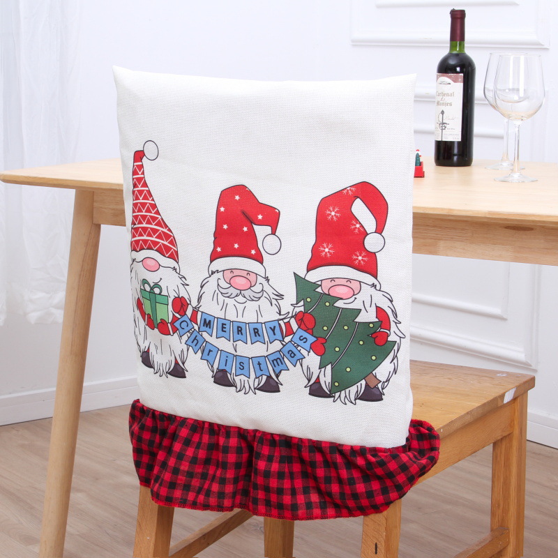 Christmas chair cover Christmas chair cover